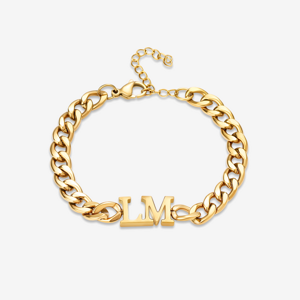 Náramek s iniciály