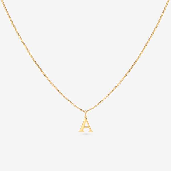 Náhrdelník s iniciálou