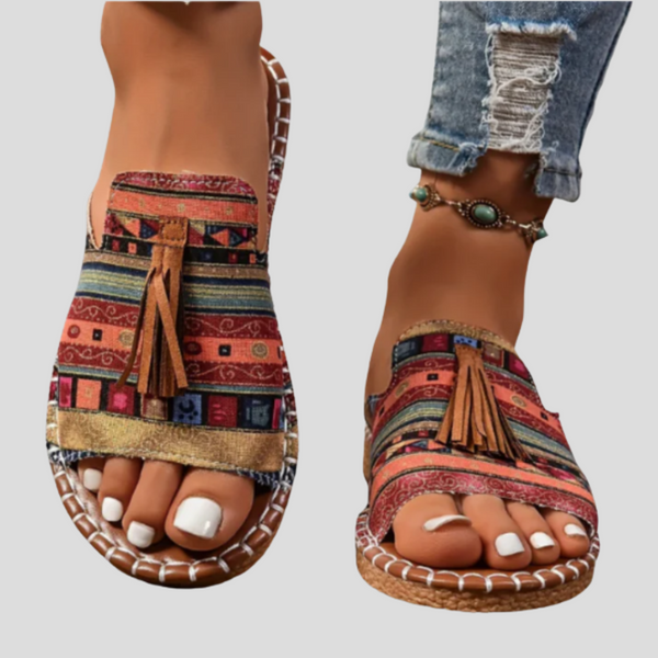 Sofie™ | Bohemian Fringe Sandály