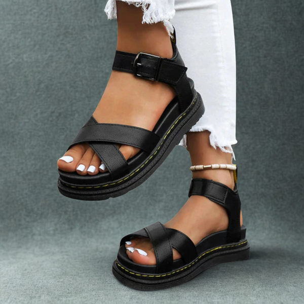 Tess™ Rits Wedge Sandály