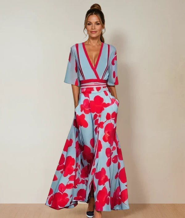 Andrina - Šaty s elegantními rukávy