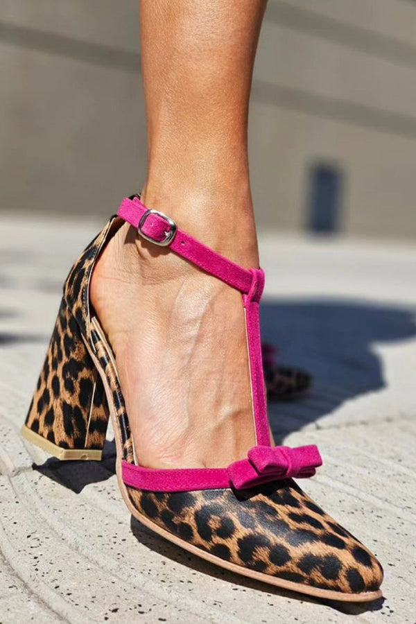 Lara™ | Vysoké podpatky s leopardím vzorem