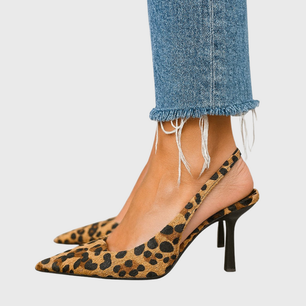 Noa™ Khaki Leopardí Tiskové Lodičky