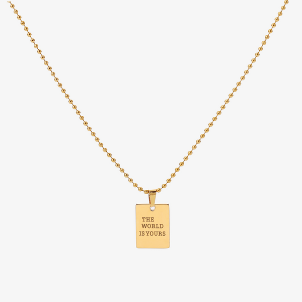 "Náhrdelník" Inspirace "Svět"