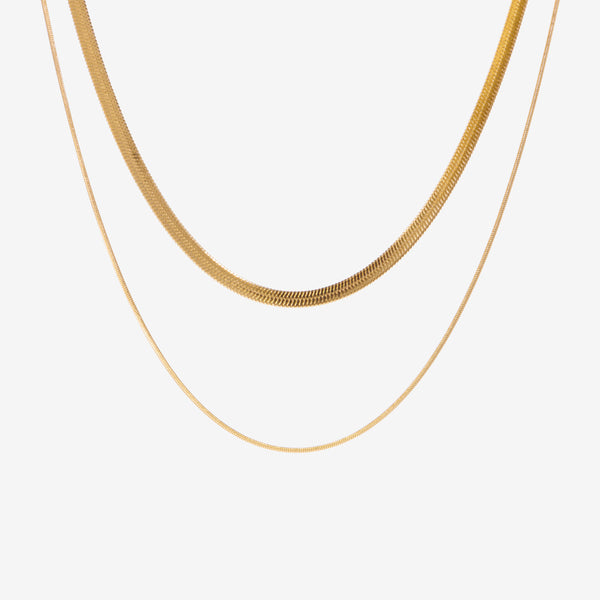 Vícevrstvý stylový náhrdelník