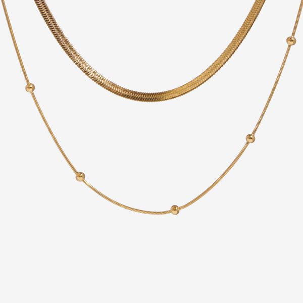 Náhrdelník s hadími korálky