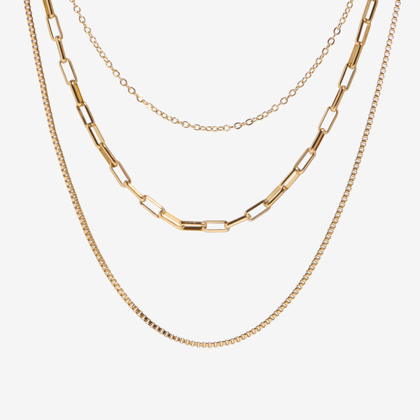 Trojitý náhrdelník s chokem