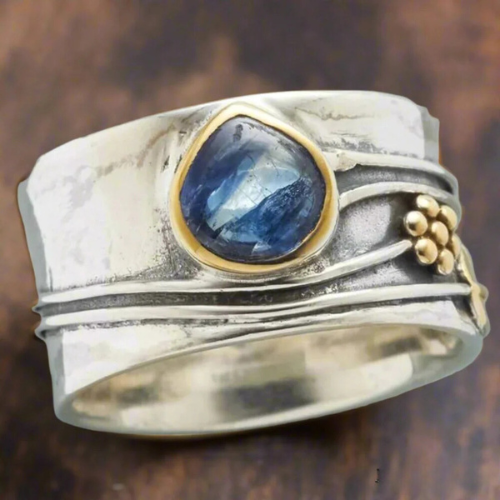 Bree - Bohemian Style Gemstone Meditation Ring