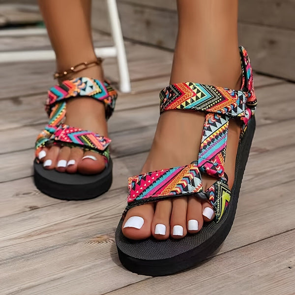 Noor™ | Sandály v safari stylu