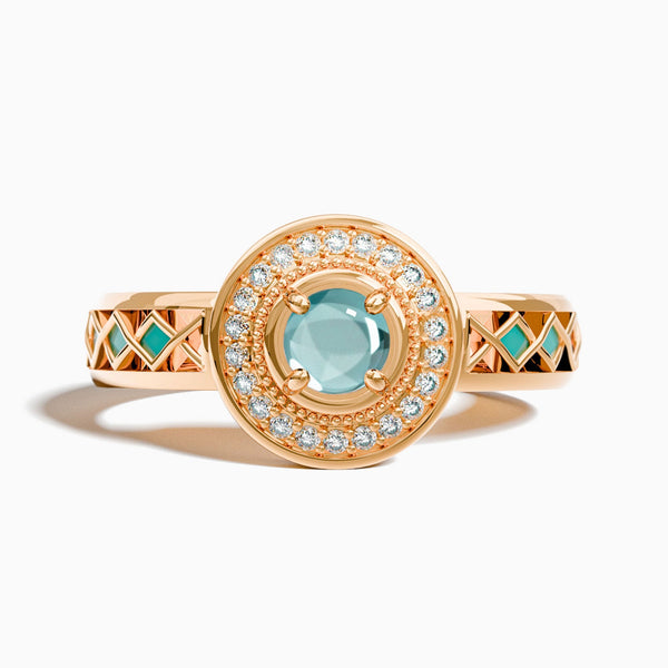 Competitive Spirit Ring - Aquamarine