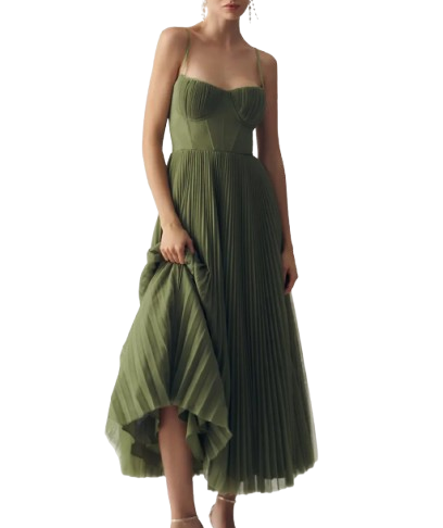 Bali | Midi šaty s korzetem