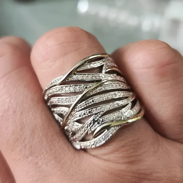 Zoja - Elegant Multi-Layer Twisted Ring