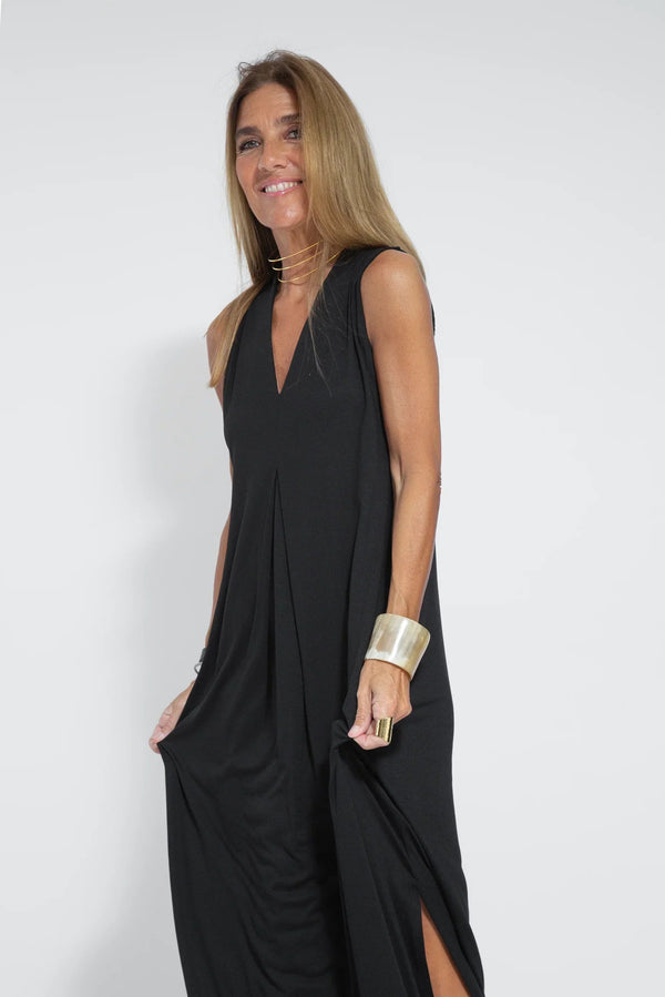 Carmela | Elegantní dlouhé šaty s cardiganem