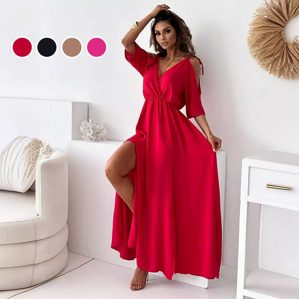 Sienna | Elegantní šaty s bočním rozparkem