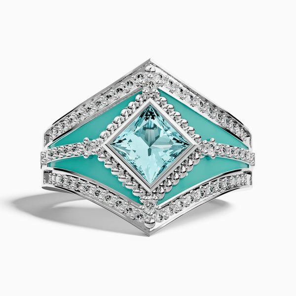 Wild Heart Ring - Aquamarine